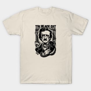 Edgar Allan Poe The Black Cat T-Shirt